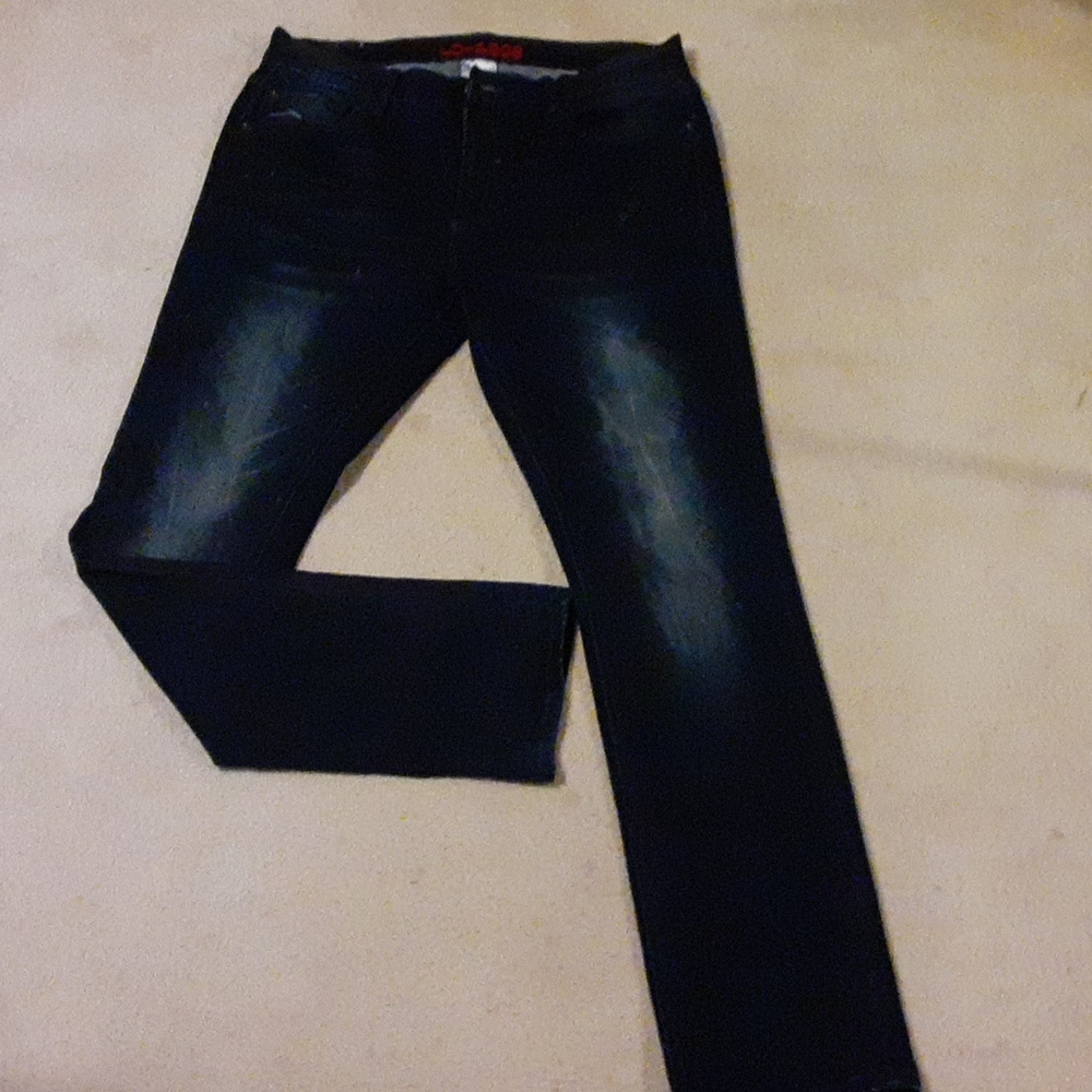 Mens W36L34 Lee Cooper stretch blue jeans
